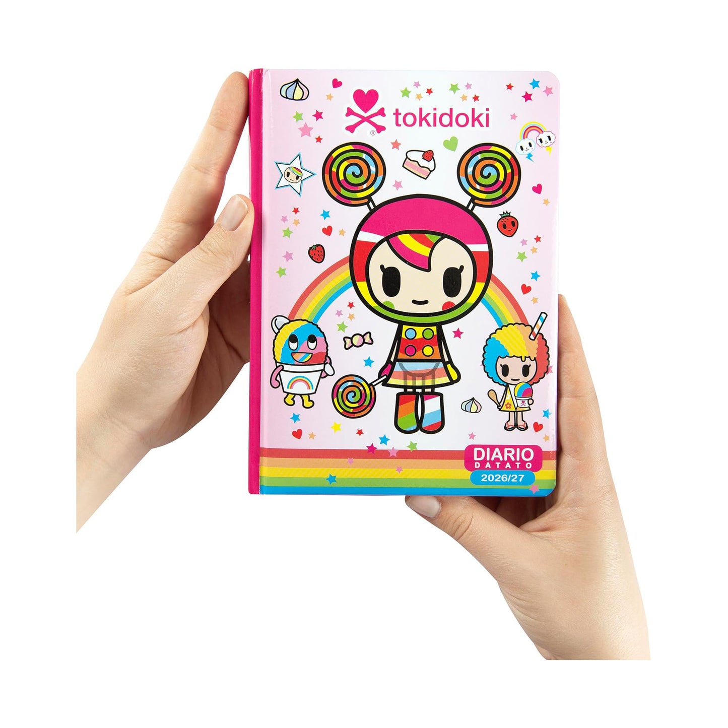 Diario Tokidoki 12 Mesi 2026/27 Fucsia