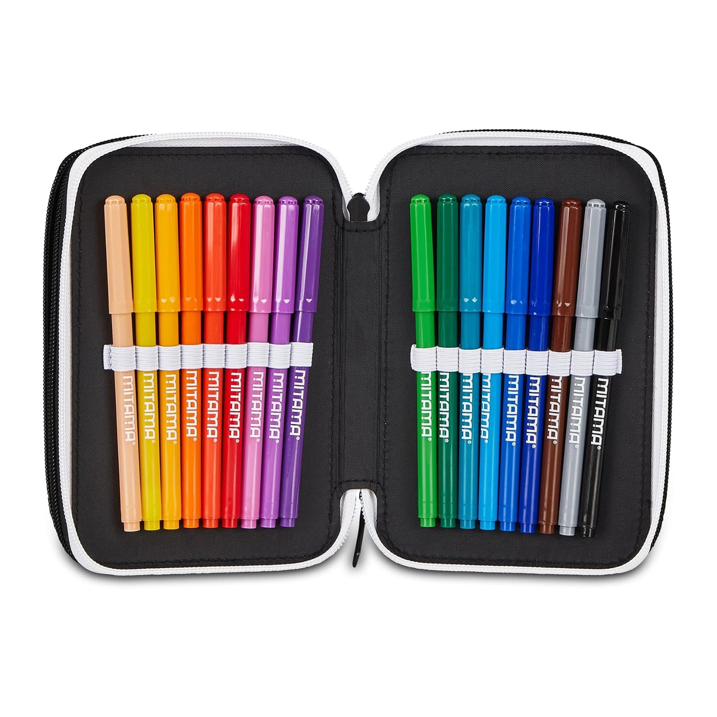 Astuccio Juventus 3 zip Seven