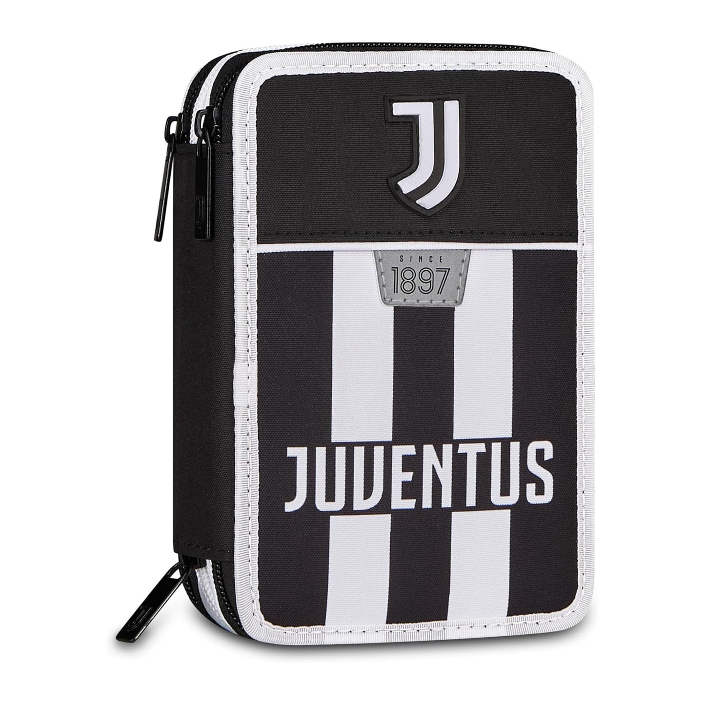 Astuccio Juventus 3 zip Seven
