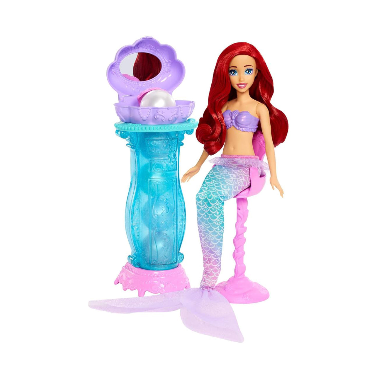 Bambola Barbie Disney Princess Ariel e la Specchiera