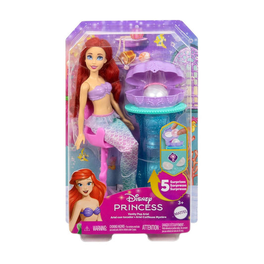 Bambola Barbie Disney Princess Ariel e la Specchiera