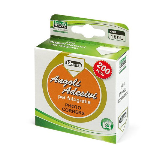 Angoli Adesivi per Album Foto 200 pz