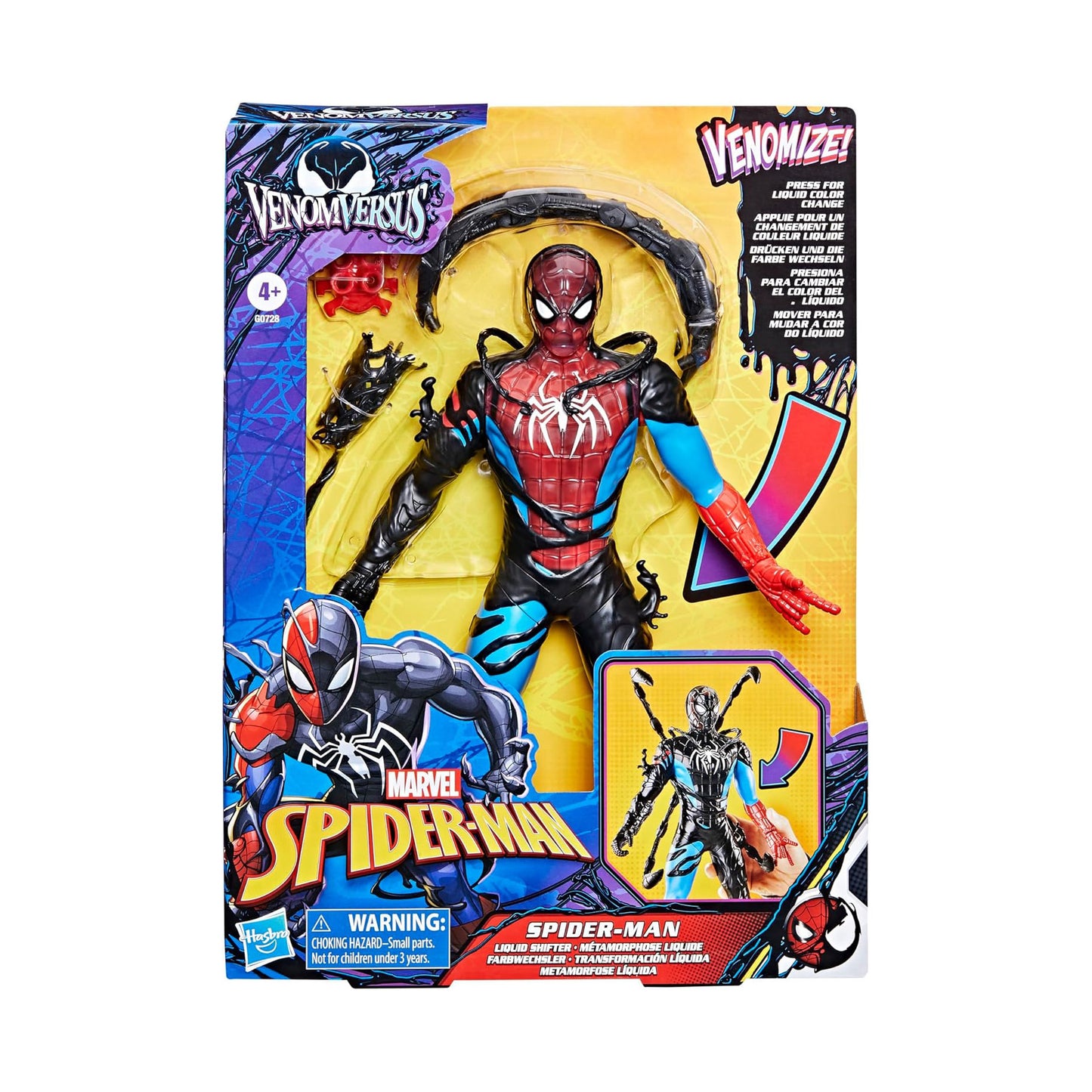 Marvel Spiderman Venomversus Liquid Shifter