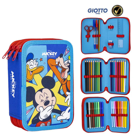 Borsellino 3 zip mickey and friends