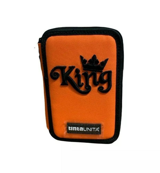 Borsellino tinta unita king arancione