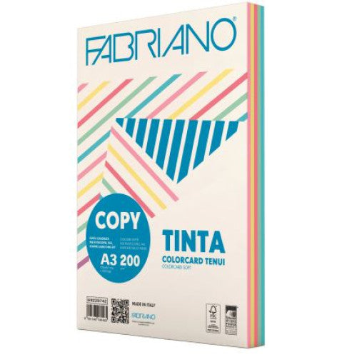 Fabriano A3 200g colori tenui