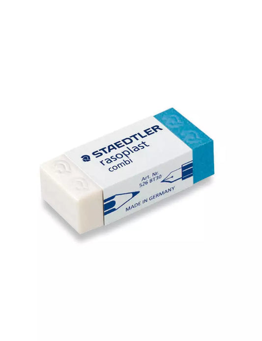 Gomma Staedtler Rasoplast combi Piccola Blu e Bianca