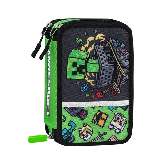 Astuccio 3 Zip Minecraft