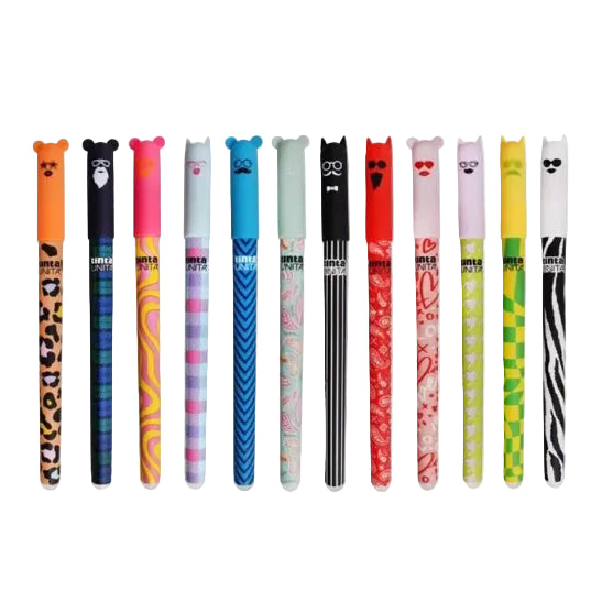 Penna cancellabile fashion pen tinta unita assor.