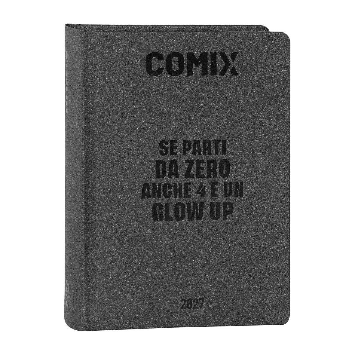 DIario Comix Mini 16 Mesi 2026/27 Charcoal
