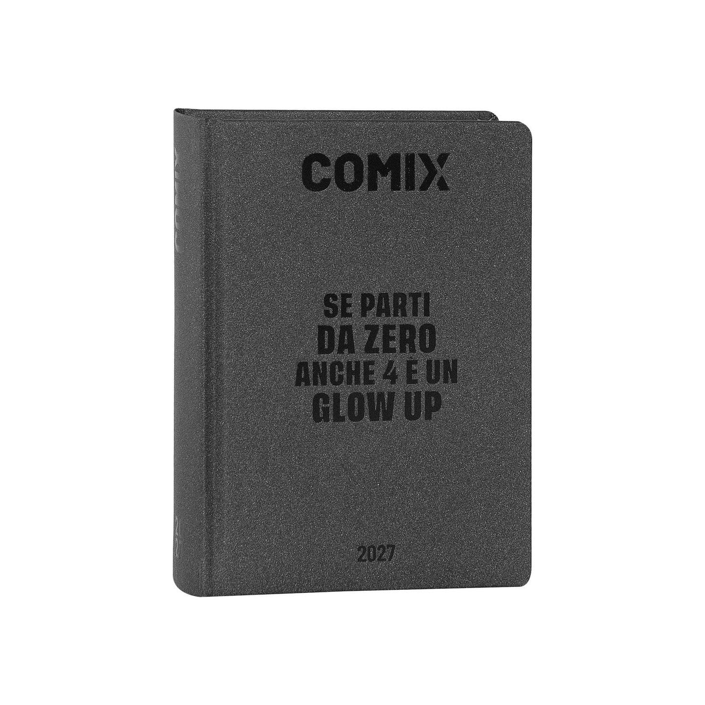Diario Comix Mignon 16 Mesi 2026/2027 Charcoal