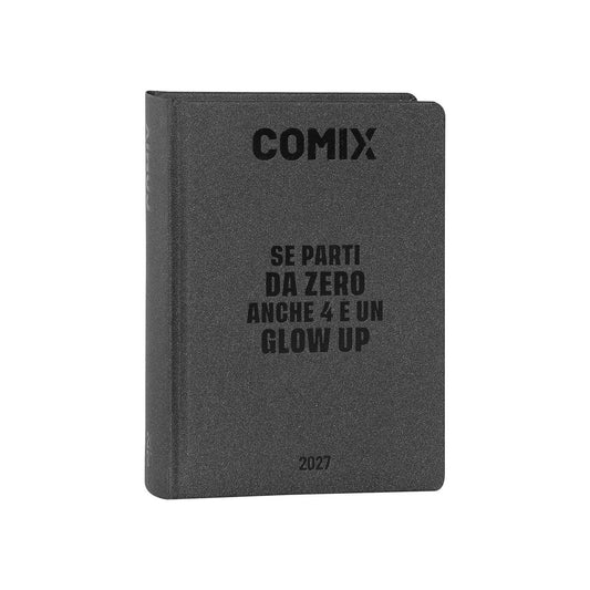 Diario Comix Mignon 16 Mesi 2026/2027 Charcoal