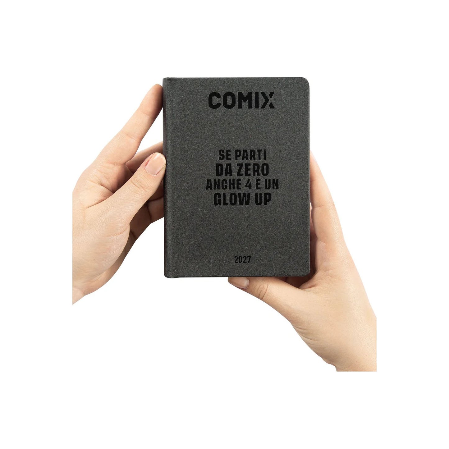 Diario Comix Mignon 16 Mesi 2026/2027 Charcoal