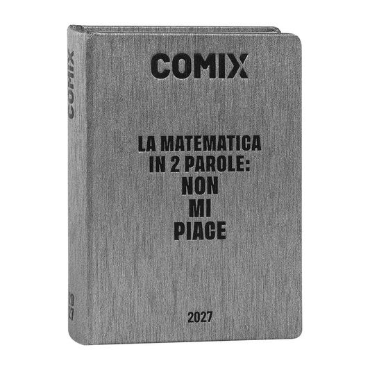 DIario Comix Mini 16 Mesi 2026/27 Gear Black