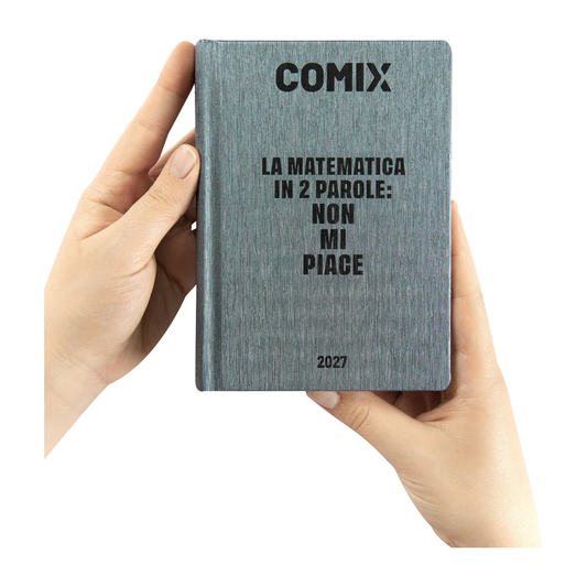 DIario Comix Mini 16 Mesi 2026/27 Gear Black