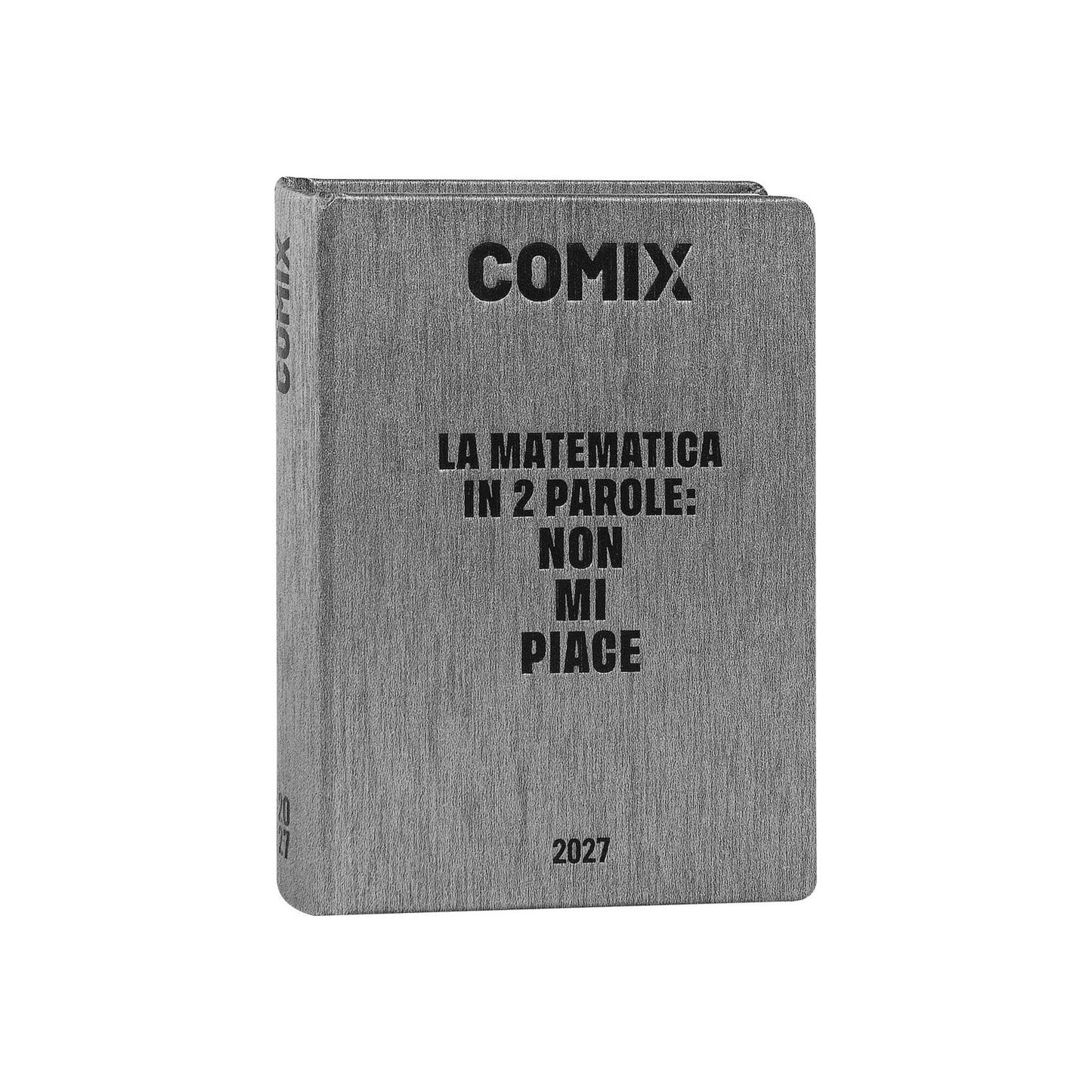 Diario Comix Mignon 16 Mesi 2026/2027 Gear Black