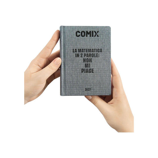 Diario Comix Mignon 16 Mesi 2026/2027 Gear Black