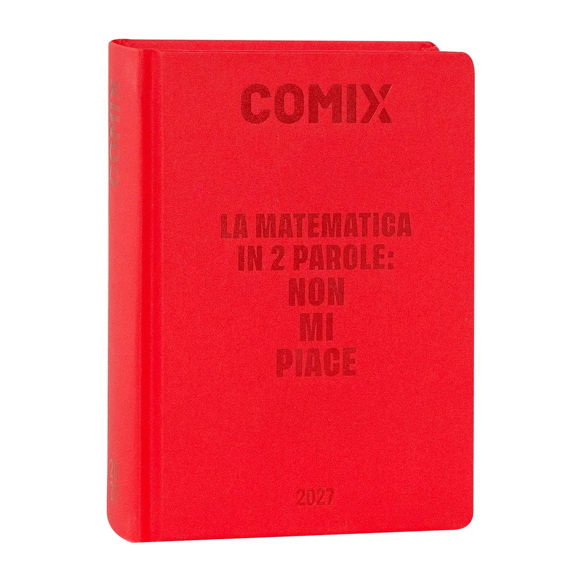 DIario Comix Mini 16 Mesi 2026/27 Rosso