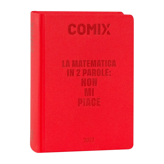DIario Comix Mini 16 Mesi 2026/27 Rosso