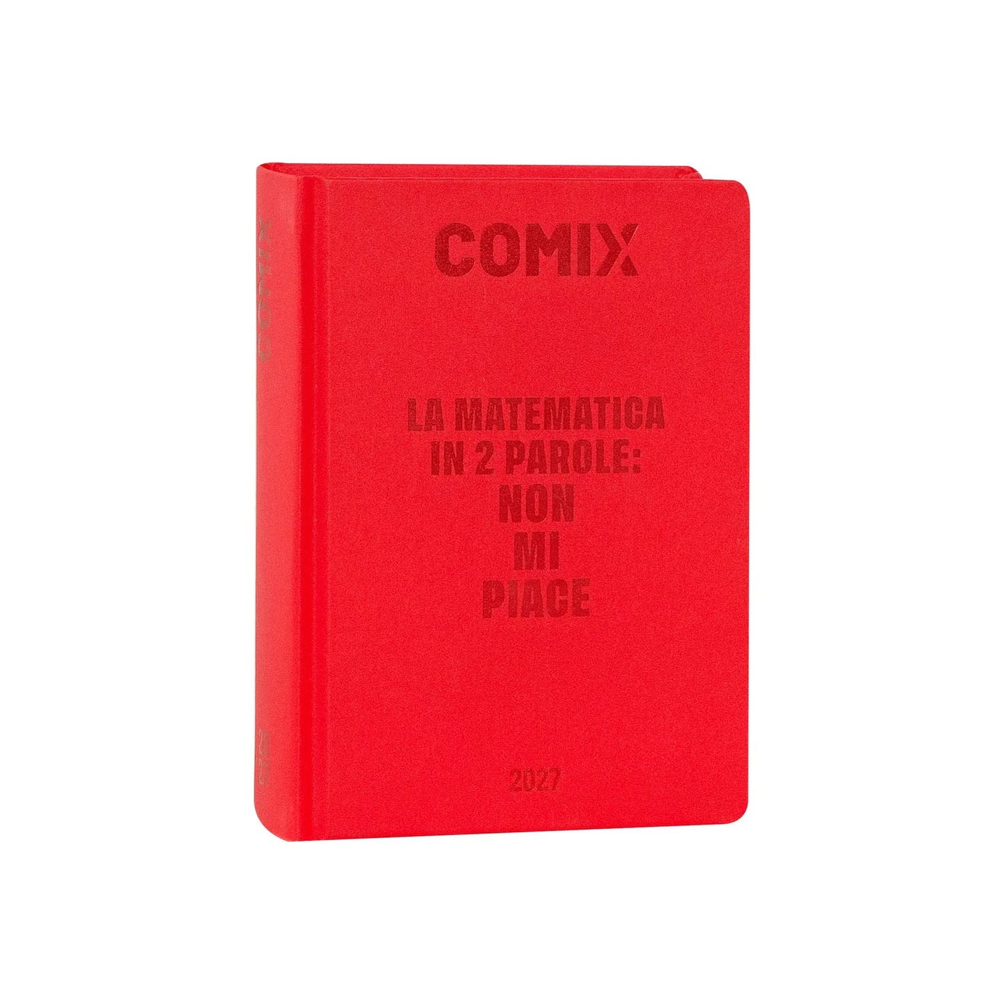 Diario Comix Mignon 16 Mesi 2026/2027 Rosso