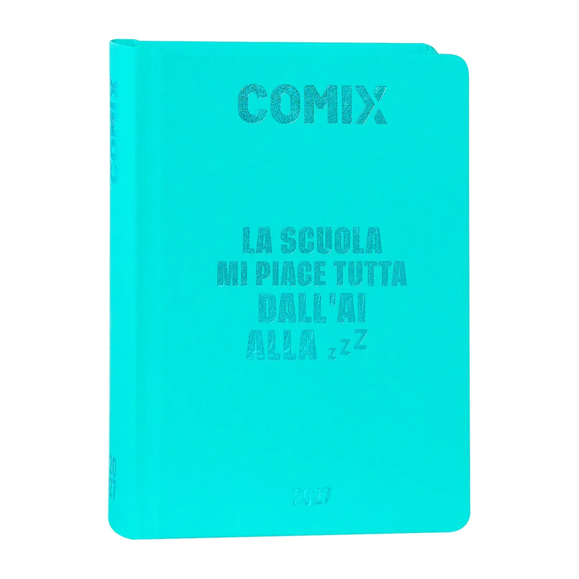 DIario Comix Mini 16 Mesi 2026/27 Turchese