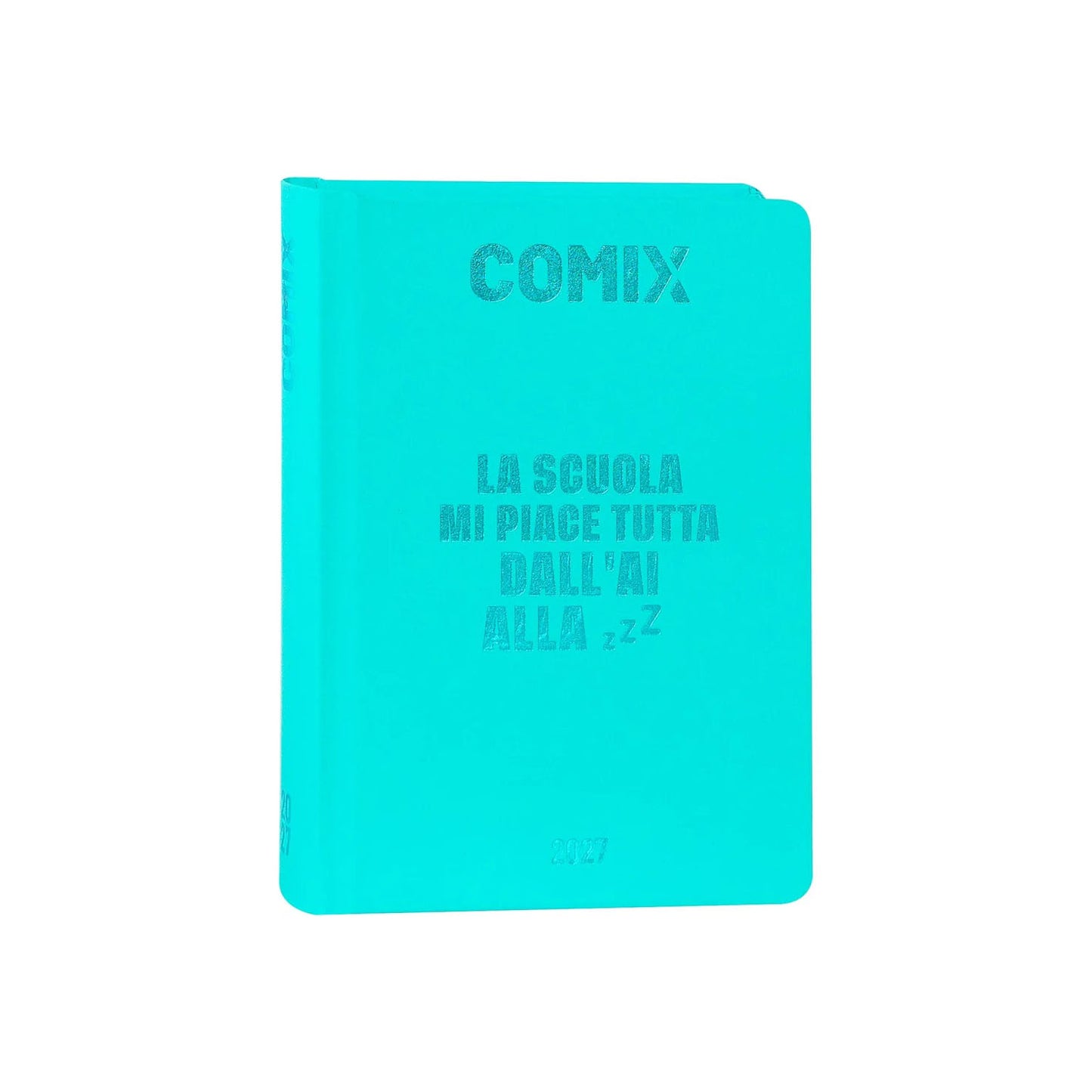 Diario Comix Mignon 16 Mesi 2026/2027 Turchese