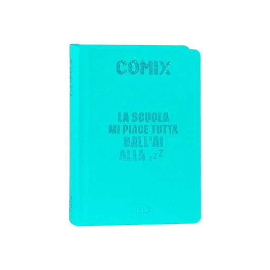 Diario Comix Mignon 16 Mesi 2026/2027 Turchese