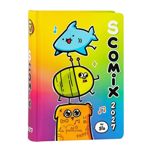 Diario Comix Scomix by Sio 16 Mesi 2026/2027 Multicolore