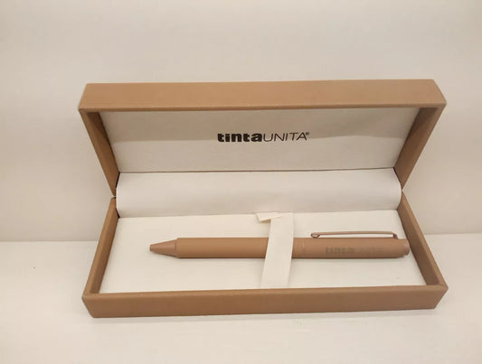 Penna a sfera Tinta Unita in cofanetto 61695 marrone