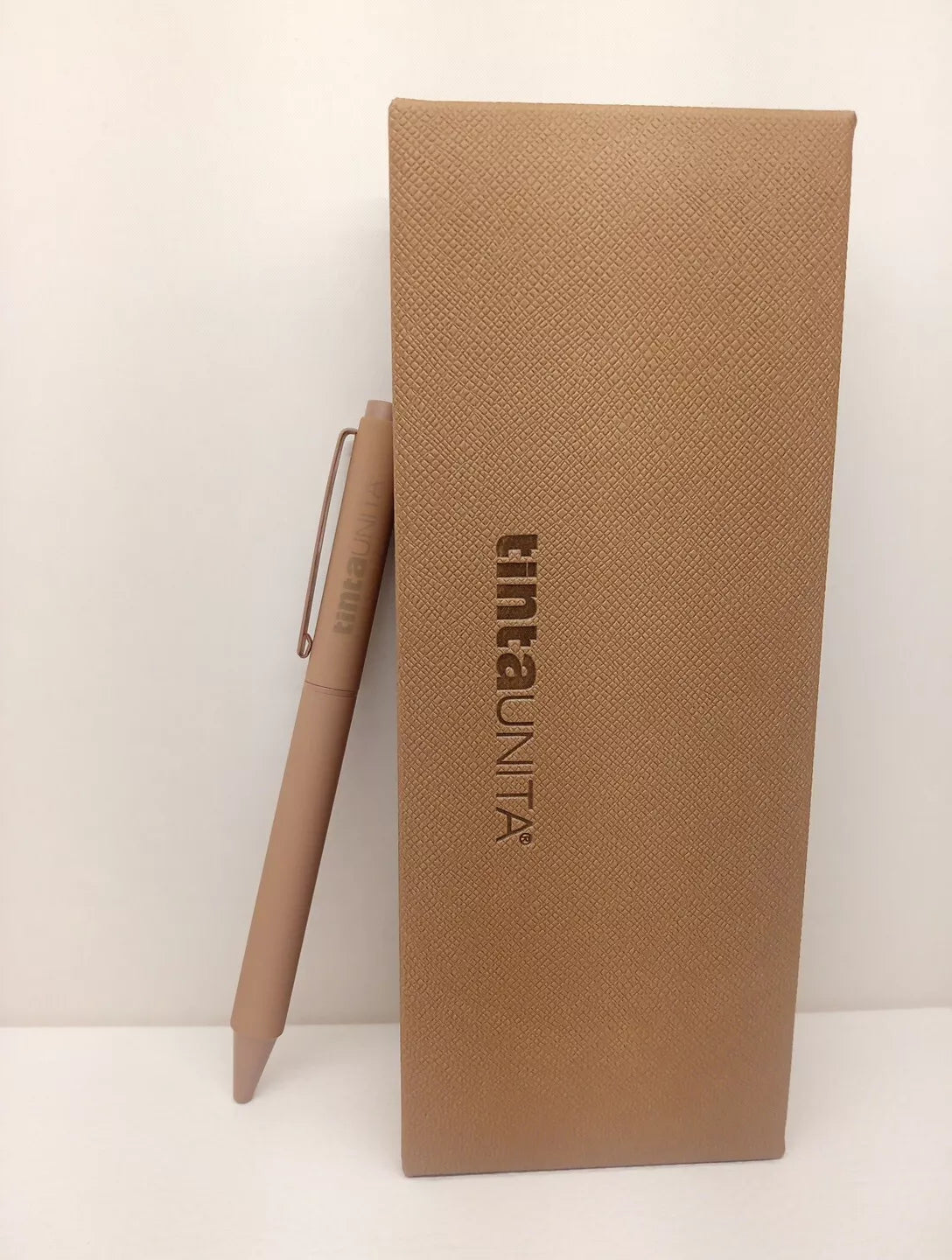 Penna a sfera Tinta Unita in cofanetto 61695 marrone