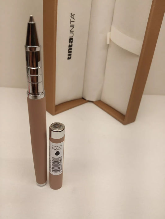 Penna a sfera Tinta Unita in cofanetto 61697 marrone