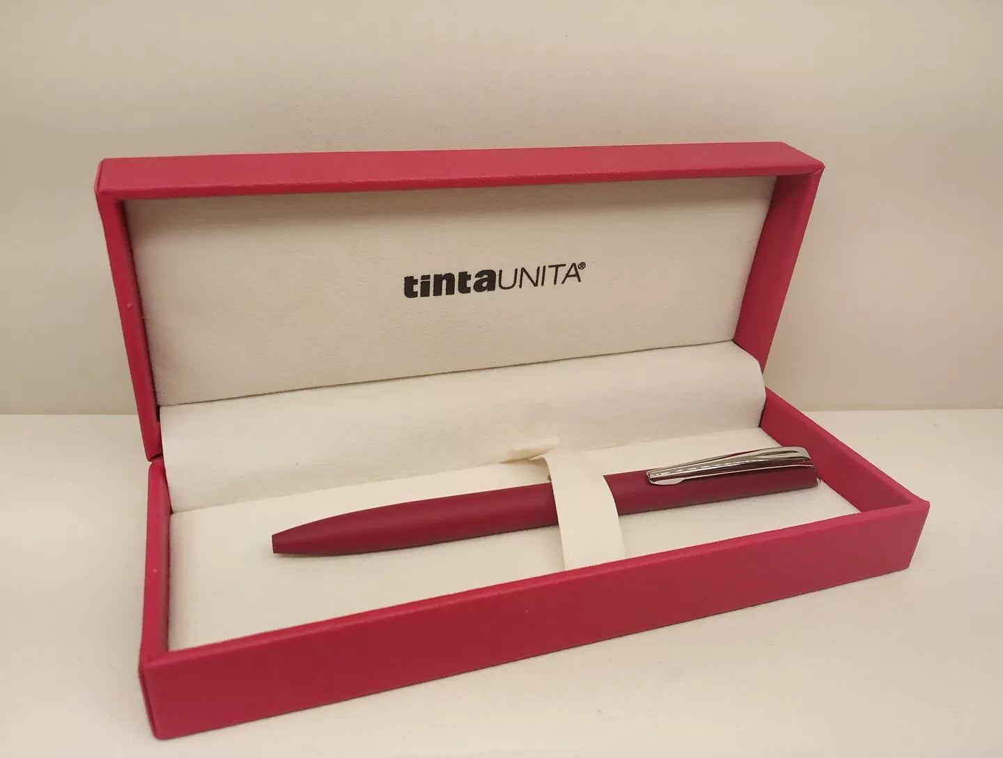 Penna a sfera Tinta Unita in cofanetto 61694 rosa