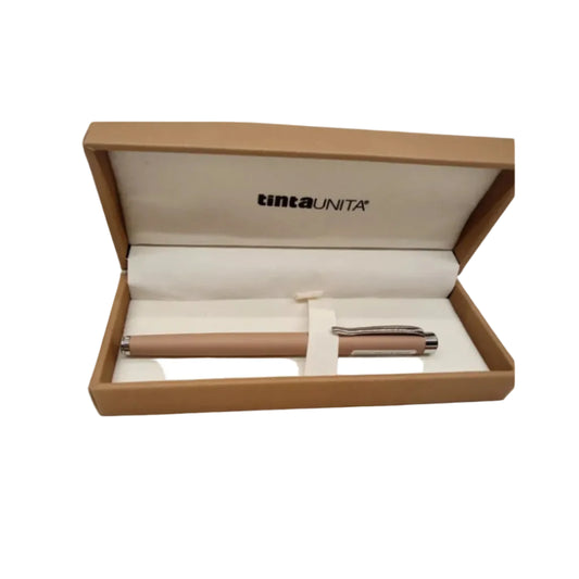 Penna a sfera Tinta Unita in cofanetto 61697 marrone