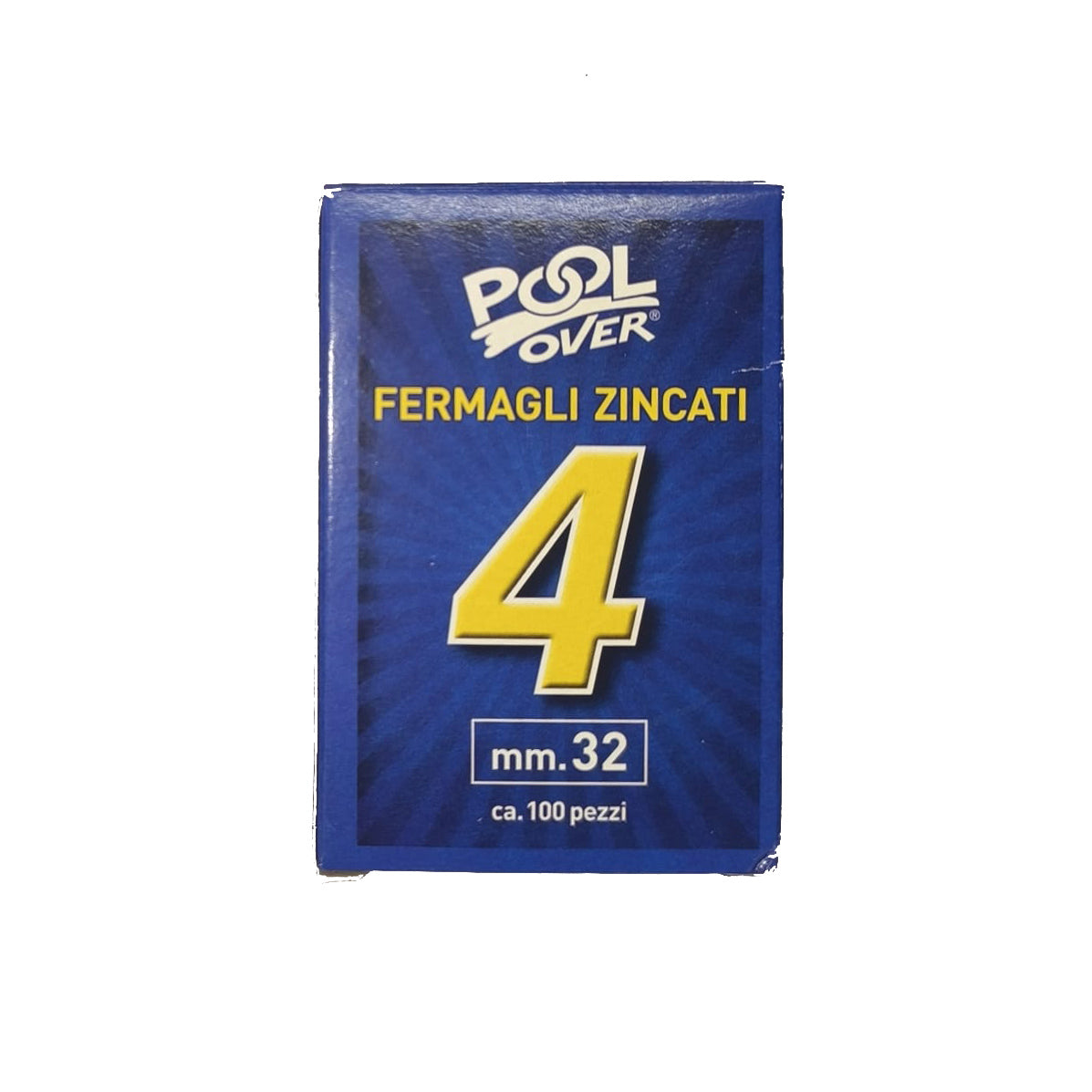 Fermaglio zincato N.4