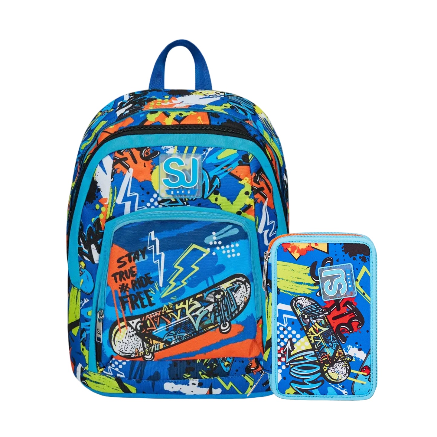Zaino e Astuccio Trickyled Boy Seven
