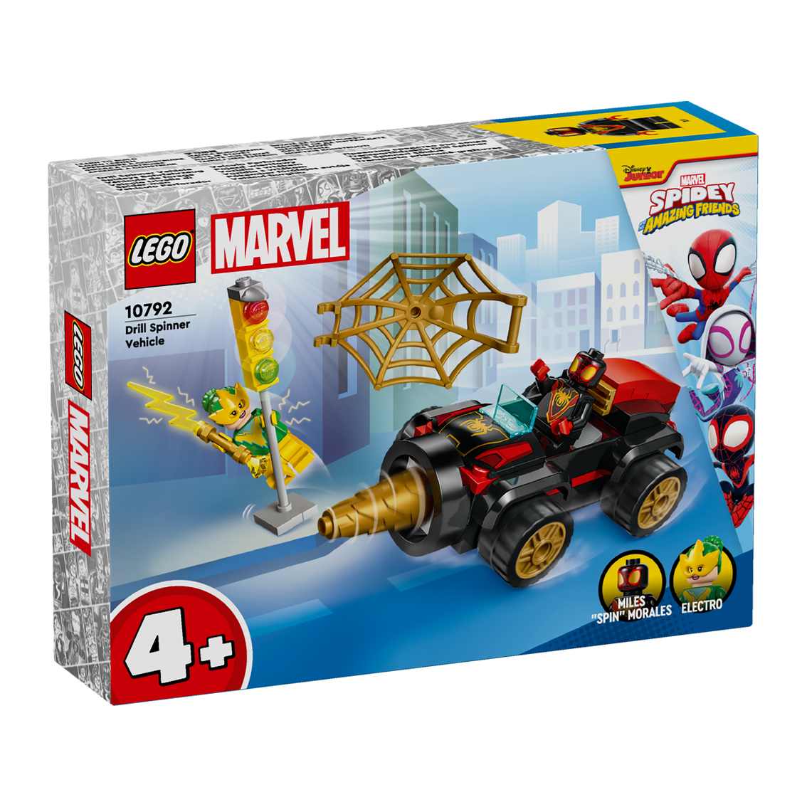 Lego Marvel 10792 Veicolo Trivella di Spider-man