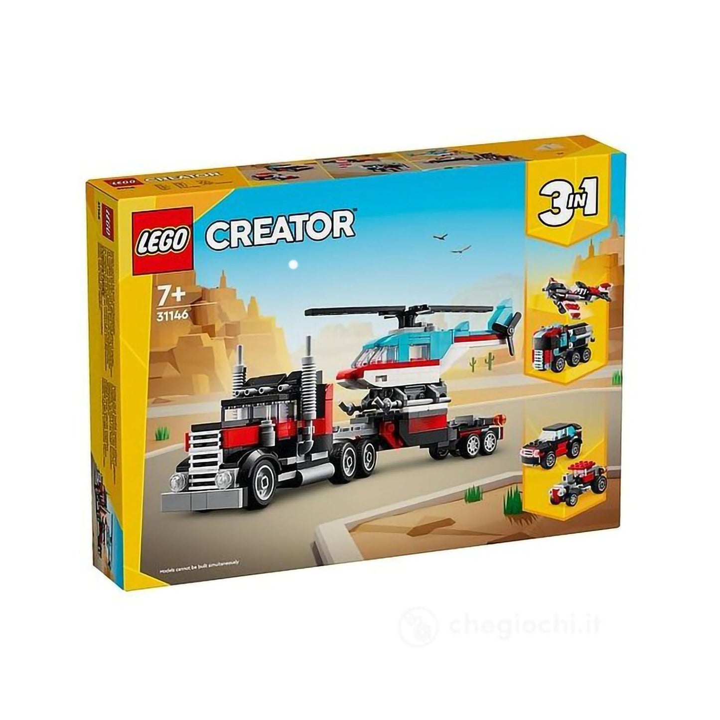 Lego Creator 31146 Autocarro con Elicottero