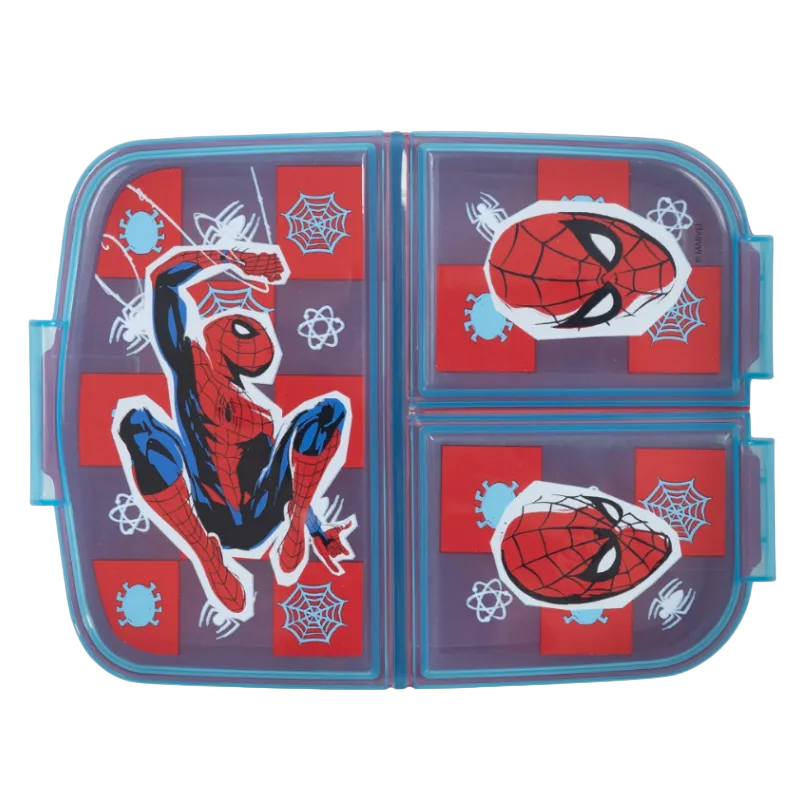 Porta merende Spiderman 3 Scomparti