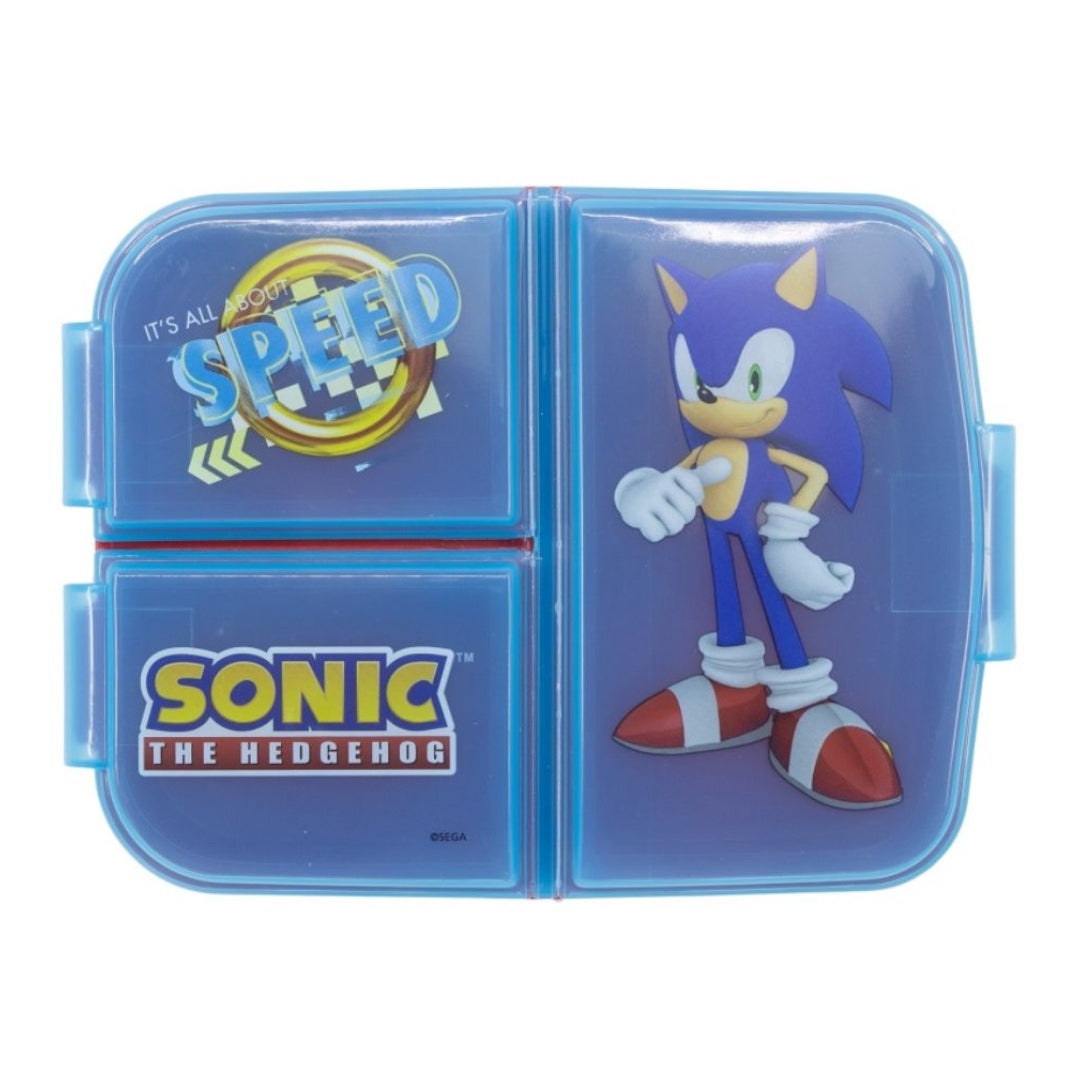 Porta merende Sonic 3 Scomparti