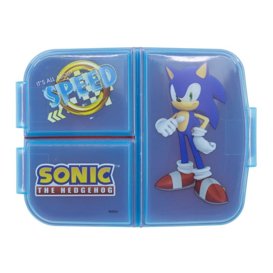Porta merende Sonic 3 Scomparti