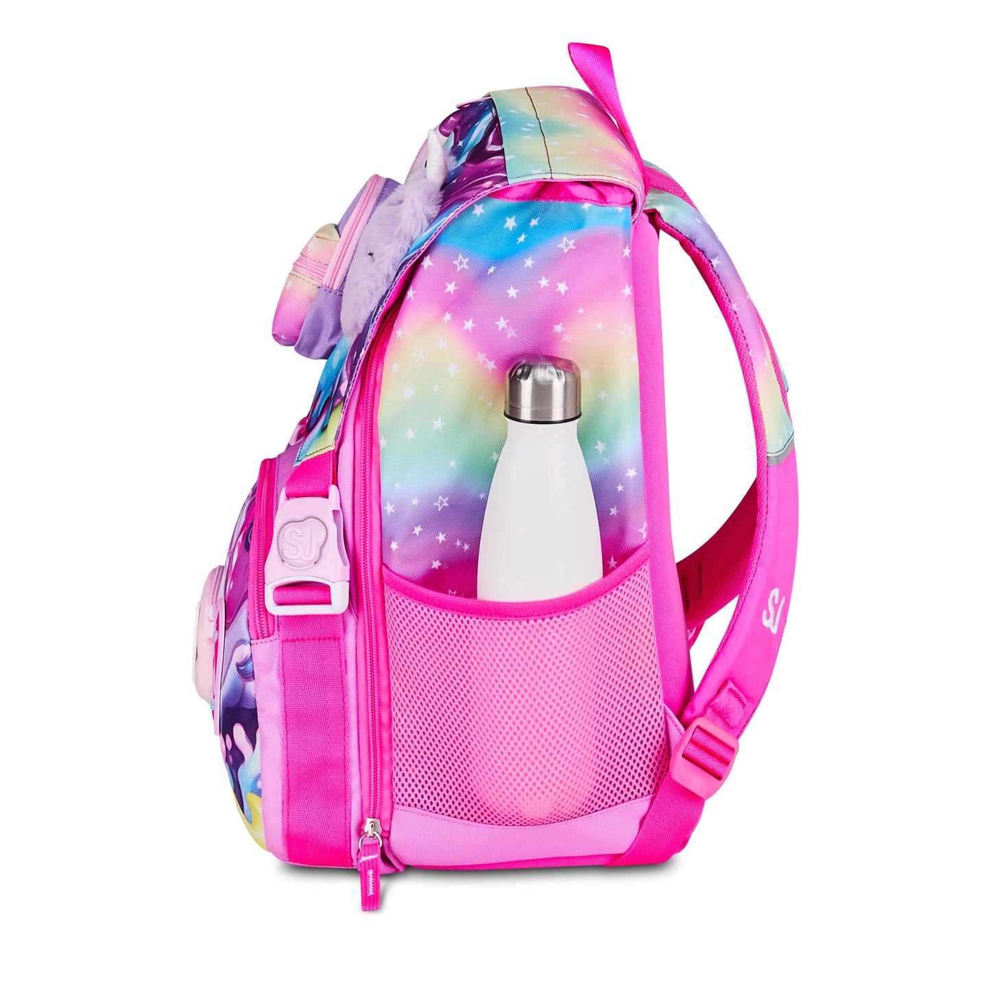 Zaino + Astuccio SJ Seven Soft Pouch Unicorno Girl