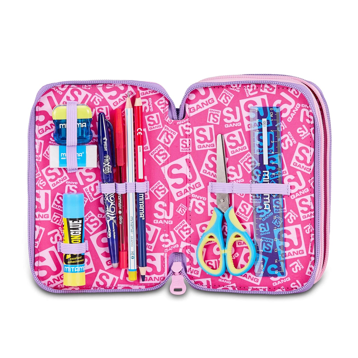 Zaino + Astuccio SJ Seven Pixie Unicorn
