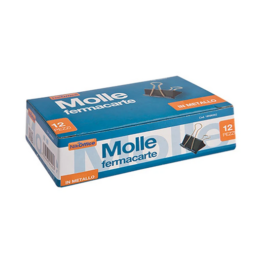 Molle Fermacarte Nikioffice 25mm