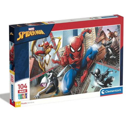 Puzzle Spiderman Clementoni 104 Pz Maxi